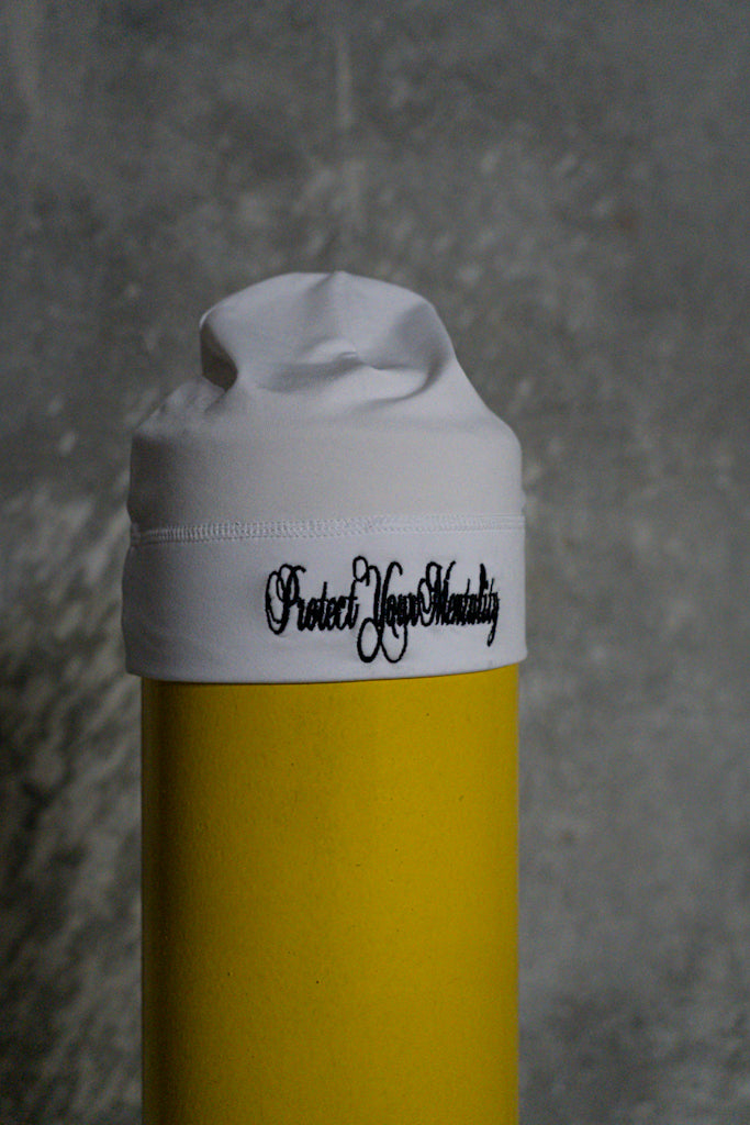 Protect your mentality Skullcap: White
